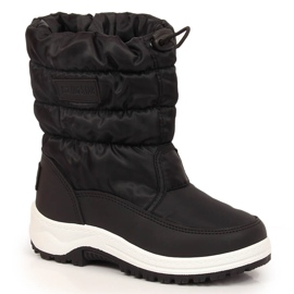Bottes de neige pour enfants, isolées noires Big Star KK374235