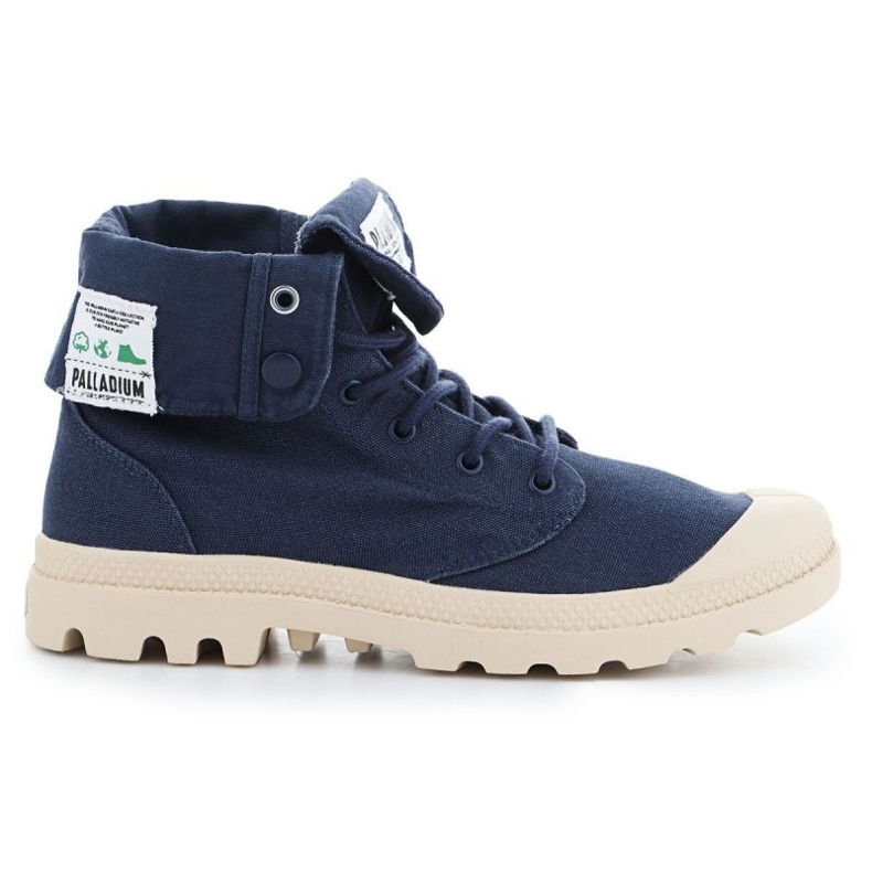 Chaussures Palladium Baggy Organic U Mood Indigo M 76633-458-M bleu