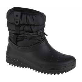 Crocs Classic Neo Puff Luxe Botte W 207312-001 le noir