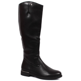 Bottes noires avec isolant noir Sergio Leone le noir