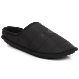 Chaussons isolés noirs pour hommes Big Star KK174361 le noir
