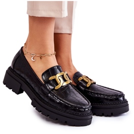 Chaussures en Cuir pour Femme La.Fi 210031B-XC Noir