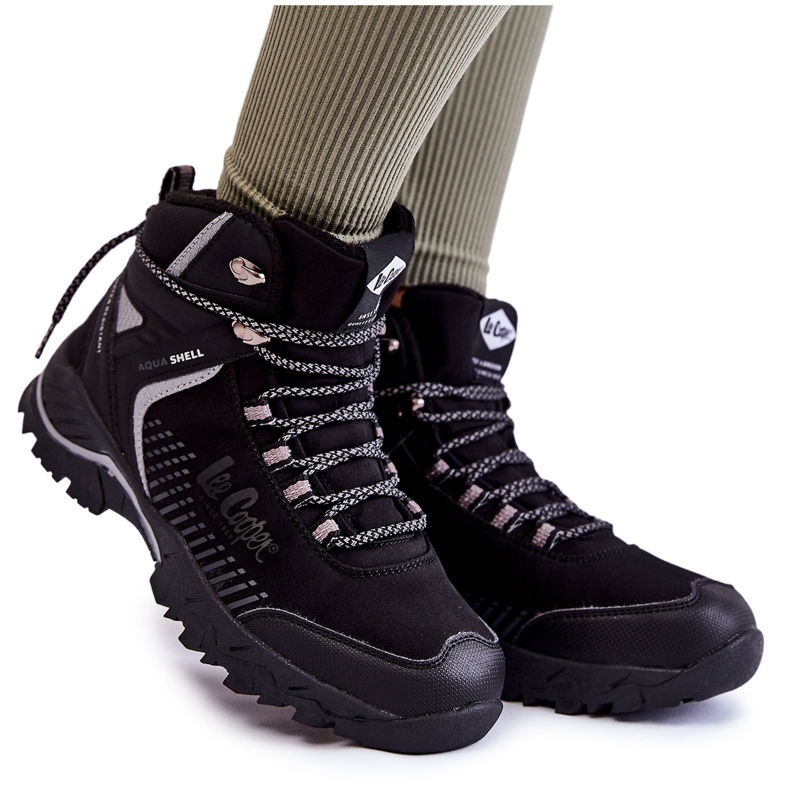 Bottes de randonnée isolées pour femmes Lee Cooper LCJ-22-01-1427L Noir le noir
