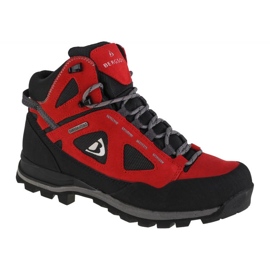 Chaussures Bergson W Kakka Mid Stx W BRG00025-RD rouge Chaussures Bergson W Kakka Mid Stx W BRG00025-RD rouge