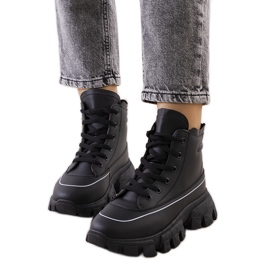 Bottines Nurbi femme noires le noir