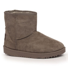 Bottes de neige en daim isolées NEWS W EVE186B brun