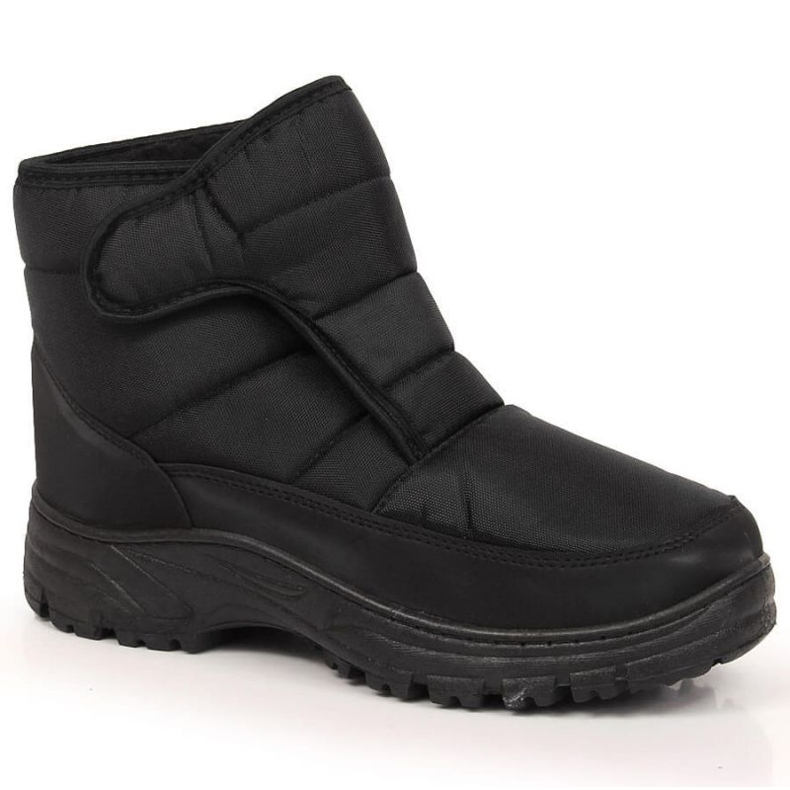 Bottes de neige isolées par velcro NEWS W EVE380 le noir Bottes de neige isolées par velcro NEWS W EVE380 le noir