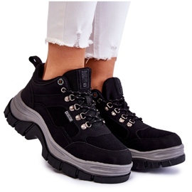 Chaussures Trekking Femme Memory Foam Big Star KK274364 Noir