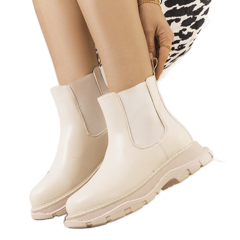 PA1 Bottes femme Pilar beiges