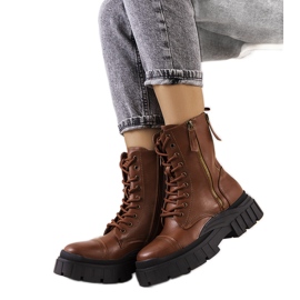Bottes Leeside marron brun