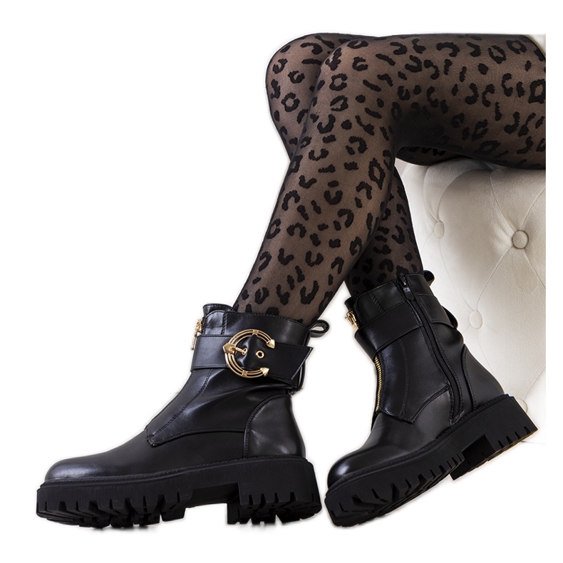 Bottines femme Gravi noires le noir