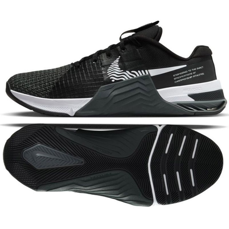 Chaussure Nike Metcon 8 M DO9328 001 le noir