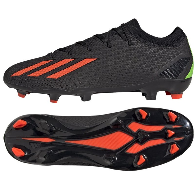 Chaussures de foot Adidas X Speedportal.3 Fg GW8453 le noir le noir