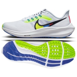 Chaussure de running Nike Air Zoom Pegasus 39 Gs Jr DM4015 100 blanc multicolore