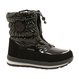 Bottes de neige femme Miss Evento 22SN23-4324 Noir