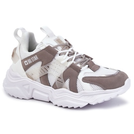 Chaussures de sport légères pour hommes Big Star KK174055 Blanc