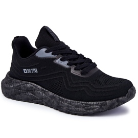 Chaussures de sport légères pour hommes Big Star KK174018 Noir le noir