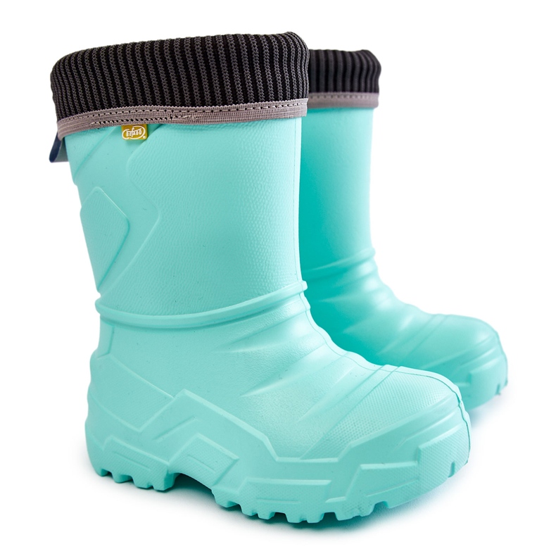 BEFADO S.A. Bottes De Pluie Chauffantes Enfant Befado 162X305 Menthe vert
