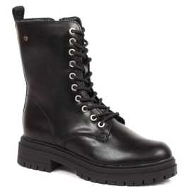 Bottes en cuir avec isolation Filippo W PAW380 le noir
