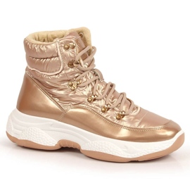 Chaussures de sport à haute isolation Vinceza W JAN163B doré