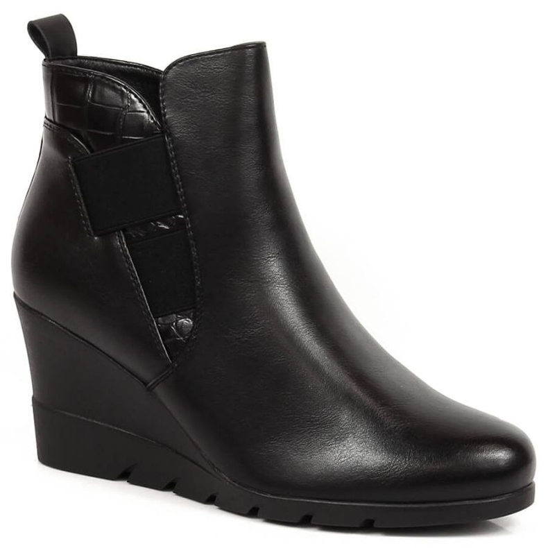Bottes compensées isolées Filippo W PAW386 le noir