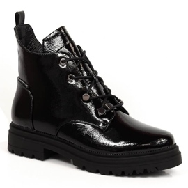 Bottes isolantes vernies Filippo W PAW387 noir