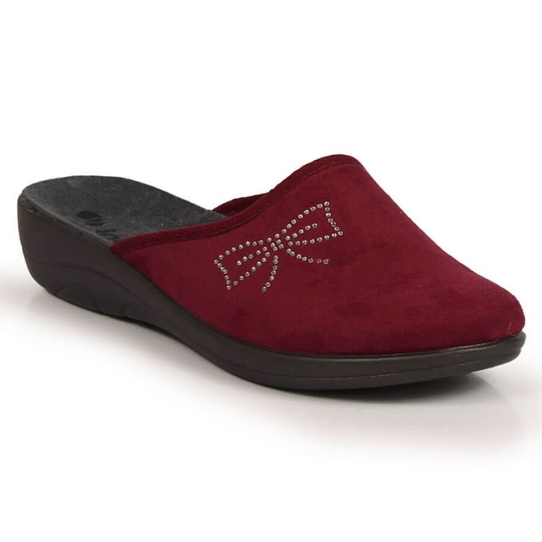 Chaussons confortables pleins d'Inblu W ARC19 rouge multicolore
