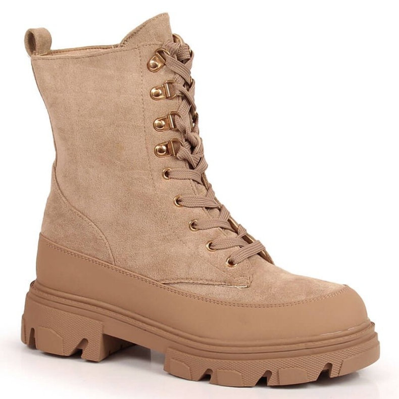 Bottes de randonnée isolées Potocki W WOL112B beige