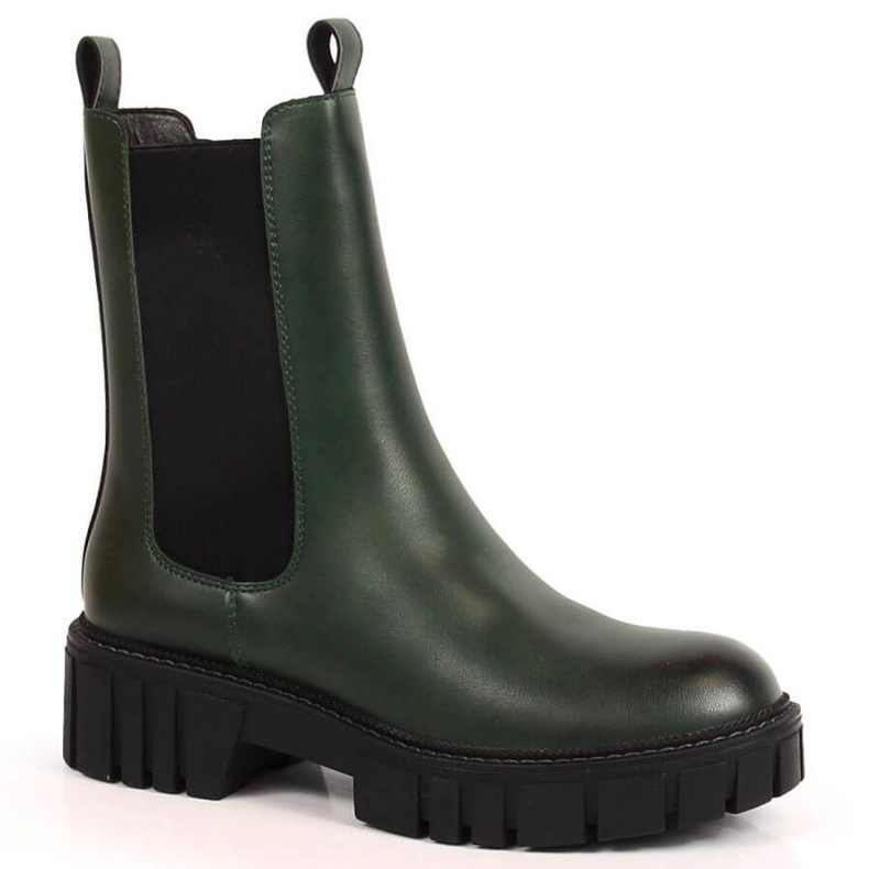 Bottes à plateforme isolées Sergio Leone W SK393 vert
