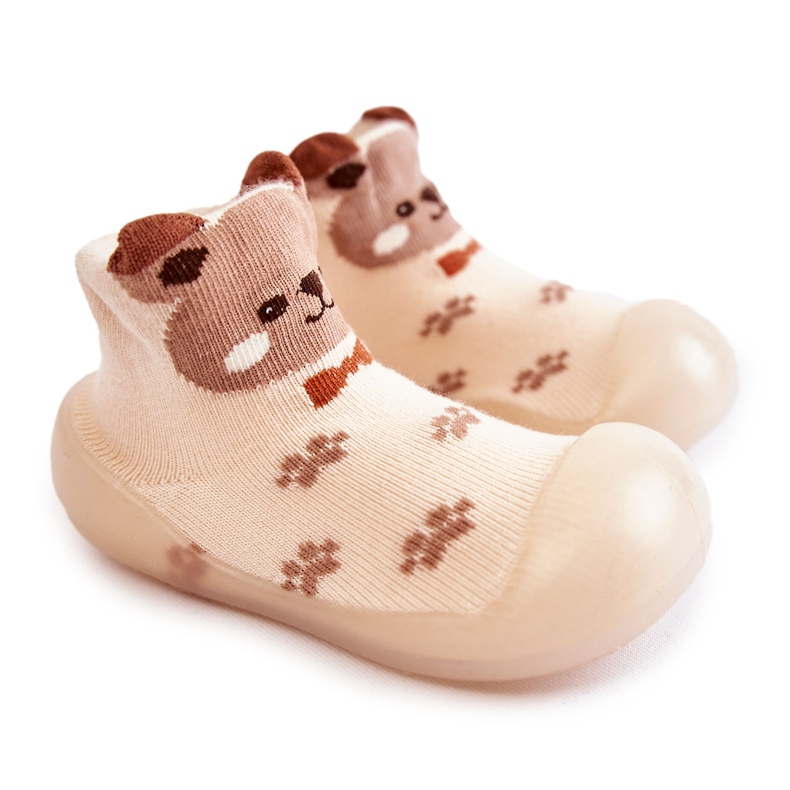 BEFADO S.A. Chaussons pour enfants Niechodki Befado 002P037 Beige brun