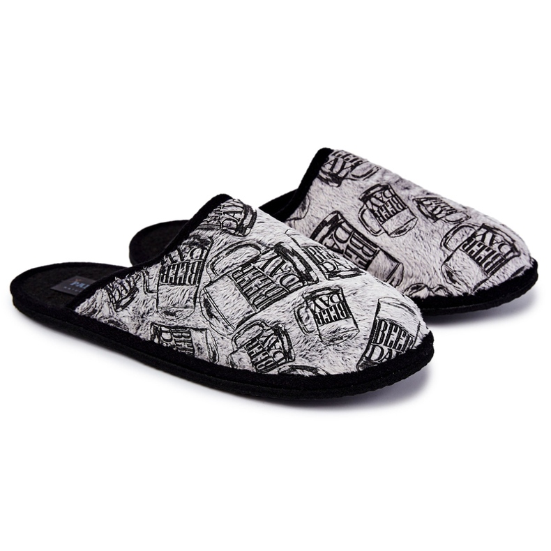 Chaussons Maison Homme Panto Fino KK167001 Gris