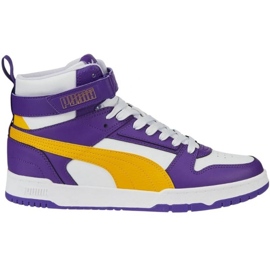 Puma Rbd Jeu Prisme M 385839 04 blanche violet Puma Rbd Jeu Prisme M 385839 04 blanche violet