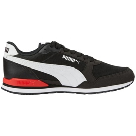 Puma St Runner v3 chaussures en maille 384640 08 le noir Puma St Runner v3 chaussures en maille 384640 08 le noir