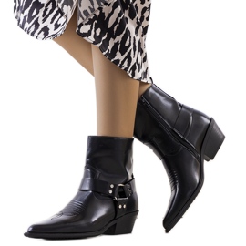 Santiags Marlia noires