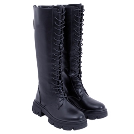BM Bottes d'équitation femme Hanson Noir