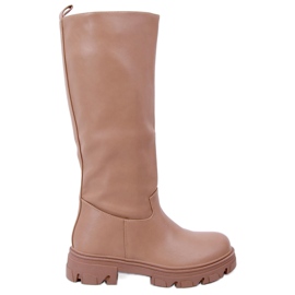 BM Bottes d'équitation femme Powell Kaki brun BM Bottes d'équitation femme Powell Kaki brun