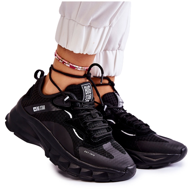 Chaussures de sport femme Big Star KK274056 Noir le noir