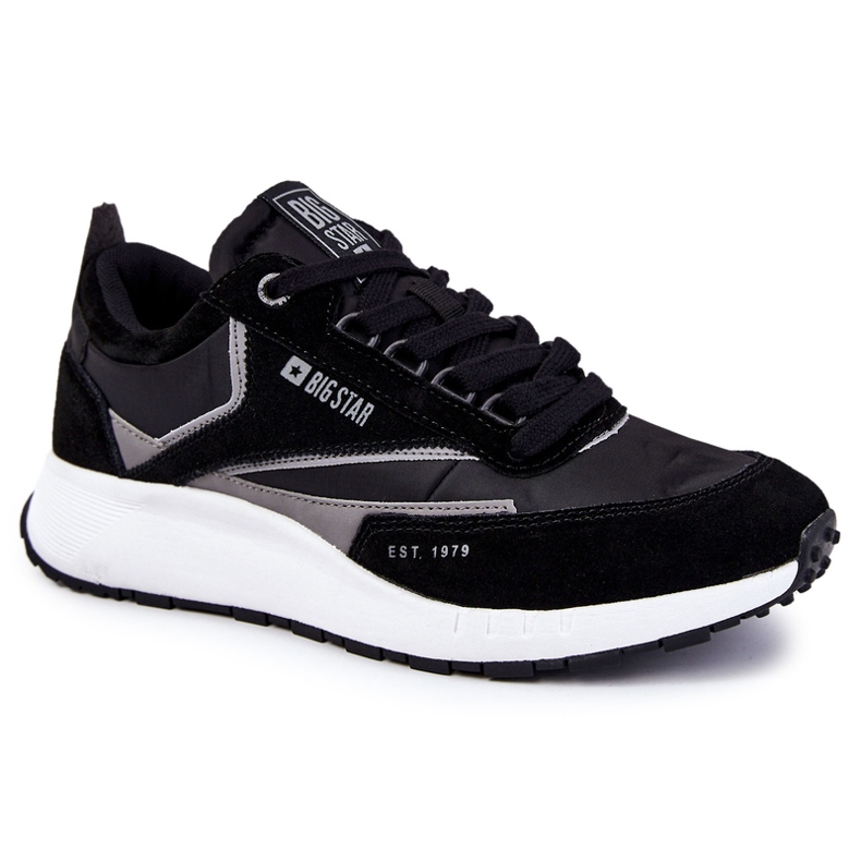 Chaussures de sport homme Big Star KK174024 Noir le noir Chaussures de sport homme Big Star KK174024 Noir le noir