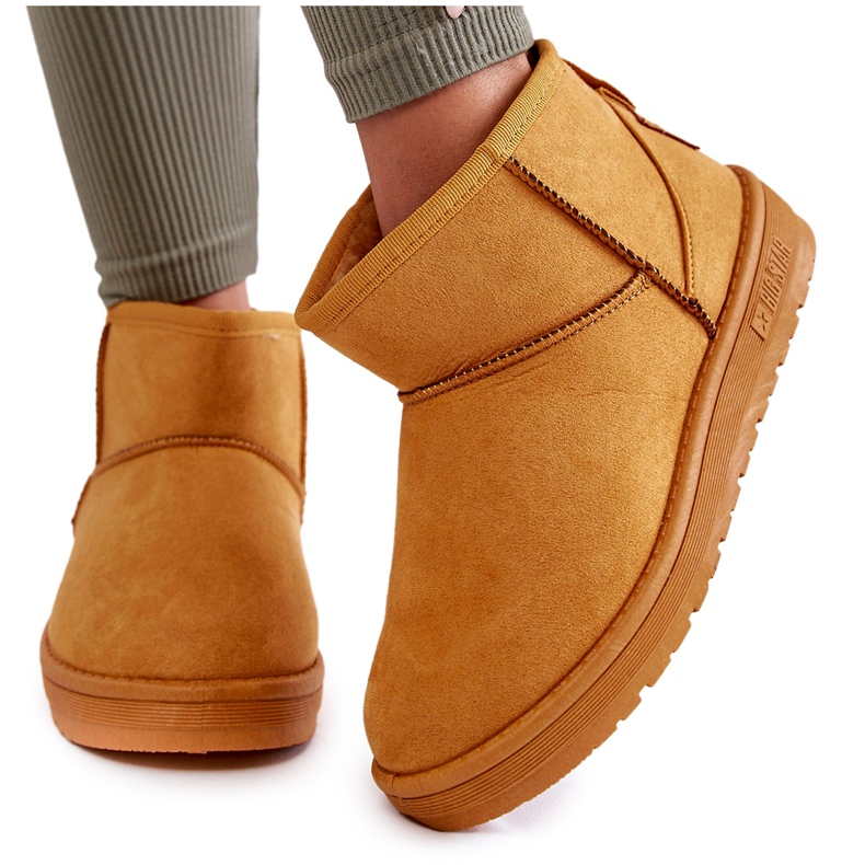 Bottes de neige isolées femme Big Star KK274289 Orange Bottes de neige isolées femme Big Star KK274289 Orange