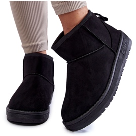 Bottes de neige isolées pour femmes Big Star KK274288 Noir