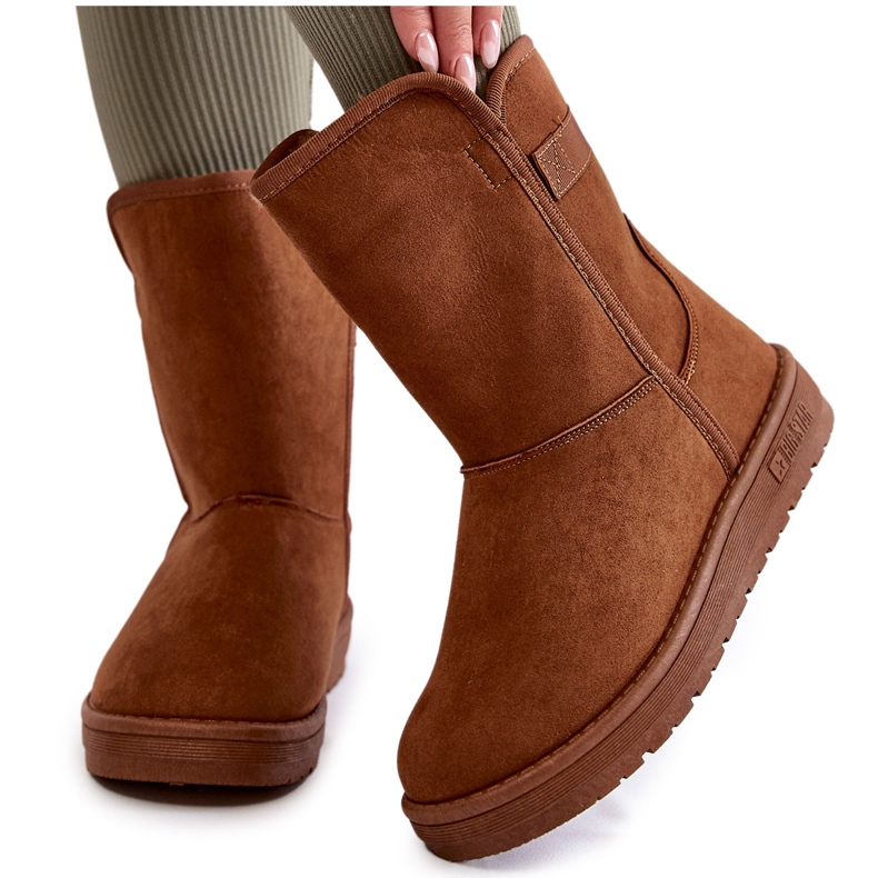 Bottes de Neige Hautes Femme Big Star KK274616 Marron brun Bottes de Neige Hautes Femme Big Star KK274616 Marron brun