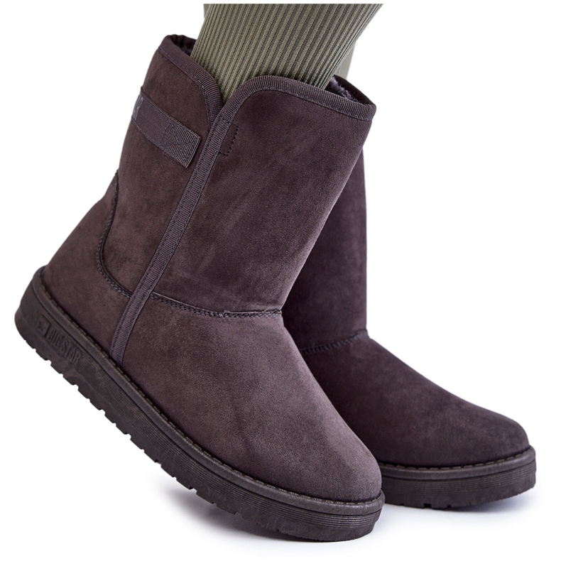 Bottes de Neige Hautes Femme Big Star KK274619 Gris Bottes de Neige Hautes Femme Big Star KK274619 Gris