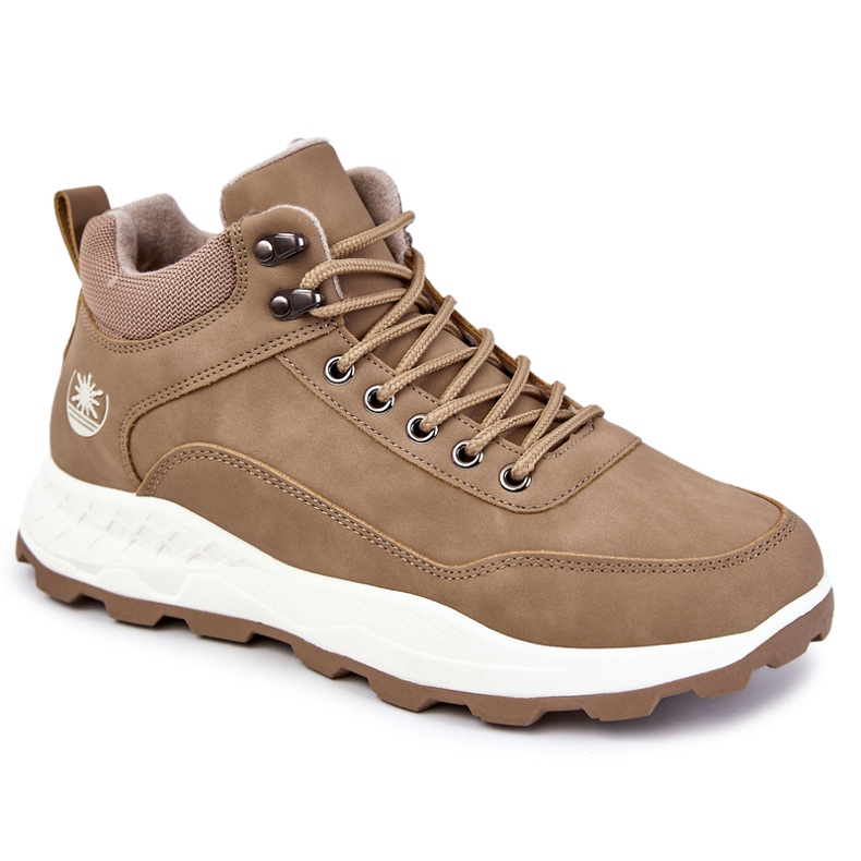 BM Chaussures Trekking Chaudes Homme Trappers Beige Otto