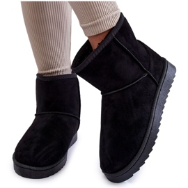 Bottes de neige isolées pour femmes noires