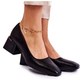 Escarpins Cuir La.Fi 230034B-QN Noir le noir