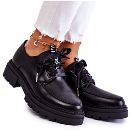 Chaussures en Cuir pour Femme La.Fi 210004B-PU Noir