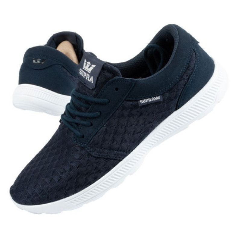 DC Baskets Supra Hammer Run M 08128-454 bleu