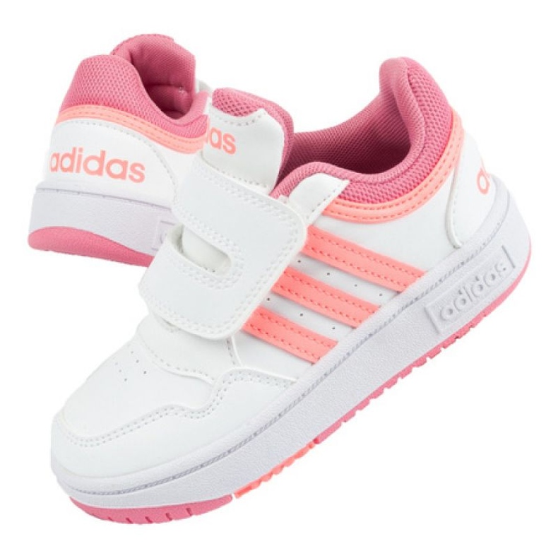 Chaussures de sport Adidas Hoops 3.0 GW0440 blanche Chaussures de sport Adidas Hoops 3.0 GW0440 blanche