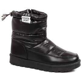 Bottes de neige métalliques de Potocki W WOL119A le noir