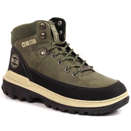 Chaussures de randonnée Big Star M INT1801A kaki vert